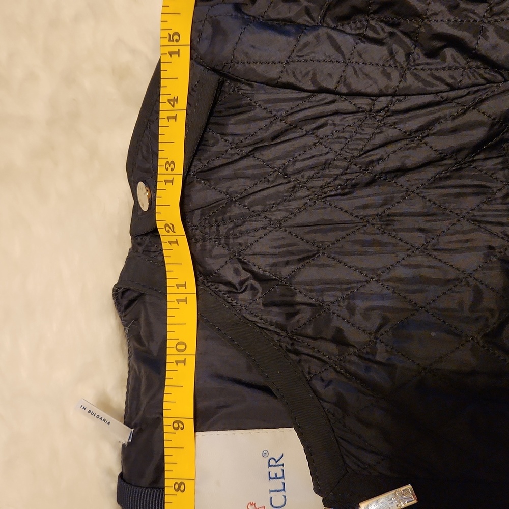 Moncler Women's Lightweight Black Nylon Jacket Size 3 - Picture 13 of 16